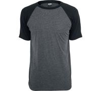Urban Classics Raglan Contrast Tee T-Shirt charcoal black M