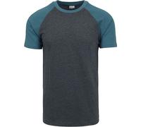 Urban Classics Raglan Contrast Tee T-shirt grey blue S