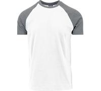 Urban Classics Raglan Contrast Tee T-shirt white grey 3XL