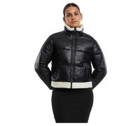 Urban Classics Recycled Shiny Sherpa Padded Jacket Black S Women