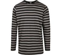 Urban Classics Regular Stripe Long Sleeve Pullover Shirt Striped Doody Sweater