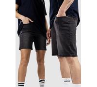 Urban Classics Relaxed Fit Jeans Shorts black washed 28