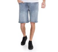 Urban Classics - Relaxed Fit Light Destroyed Washed - Shorts - grey - W28 - 98% Cotton, 2% Elastane