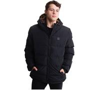 Urban Classics - Reversible Black/Woodcamo - Jacket - black - S - 100% Polyester S