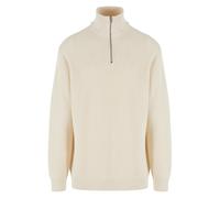 Urban Classics Rib Basic Troyer Whitesand size XXL | Sweaters Outlet | Men | White XXL