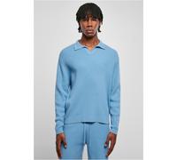 Urban Classics Ribbed Oversized Long Sleeve Shirt Polo Neck Jumper Polostyle Men
