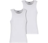 Urban Classics Ribbed Vests (2-pack) Tank top white XXL