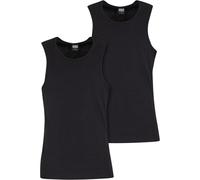 Urban Classics Ribbed Vests (2-pack) Tanktop black L