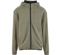 Urban Classics Scuba Zip Pocket Hoodie Green S Men