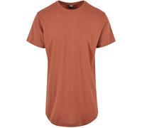 Urban Classics Men's Tb638-shaped Long Tee T-Shirt, Terracotta, 4XL