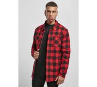 Urban Classics Shirt Padded Check Flannel Shirt Black/Red