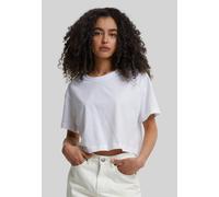 Urban Classics Women's Ladies Short Oversized Tee T-Shirt, White, XL