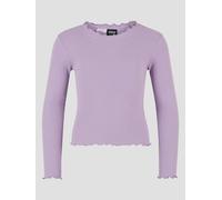 Urban Classics Short Rib Kids Long Sleeve T-Shirt lilac 134