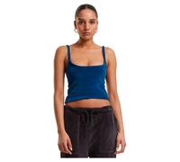 Urban Classics Short Velvet Sleeveless Top