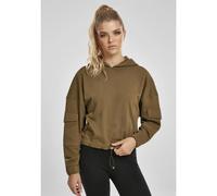 Women's hooded sweatshirt Urban Classics short worker Vert XS