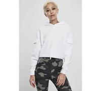 Urban Classics Short Worker Sweatshirt White M Woman
