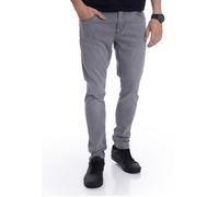 Urban Classics - Slim Fit Mid Grey - Jeans - grey - W28 / L32 - 98% Cotton, 2% Elastane,Denim