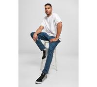 Urban Classics - Slim Fit Mid Indigo Washed - Jeans - blue - W31 / L34 - 98% Cotton, 2% Elastane W31 / L34
