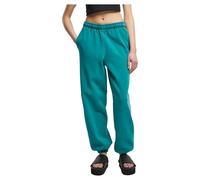 Urban Classics Stone Washed Tracksuit Pants Green 3XL Woman