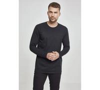 Urban Classics Men's Longsleeve T-Shirt Stretch Terry, Black (Black 00007), M