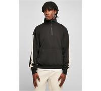 Urban Classics Striped Troyer Men Pullover Halfzip Basic Sweatshirt Oversized