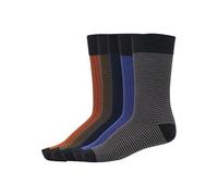 Urban Classics Stripes and Dots Socks 5-Pack, Multicolor, 43-46
