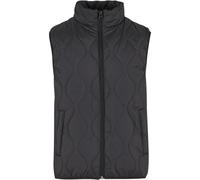 Urban Classics Super Light Patterned Quilt Vest Noir XL