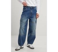 Urban Classics - Tapered Heavy Ounce Baggy Dirty Washed - Jeans - blue - W31 - 100% Cotton W31