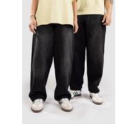 Urban Classics - Tapered Heavy Ounce Baggy Black Washed - Jeans - black - W36 - 100% Cotton,Denim W36