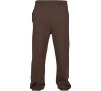 Urban Classics Men's Sweatpants Drawstring Joggers Sport Trousers with Elastic Waist Tracksuit Trousers Elasticated Zipped An, Brown, S