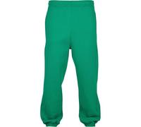Urban Classics Men's Sweatpants Drawstring Joggers Sport Trousers with Elastic Waist Tracksuit Trousers Elasticated Zipped An, Celtic Green, S