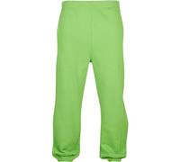 Urban Classics Men's Sweatpants Drawstring Joggers Sport Trousers with Elastic Waist Tracksuit Trousers Elasticated Zipped An, Limegreen, S