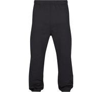 Urban Classics Men's Sweatpants Drawstring Joggers Sport Trousers with Elastic Waist Tracksuit Trousers Elasticated Zipped An, Black, XXL