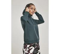 Women's hooded sweatshirt Urban Classic côtelés Vert S