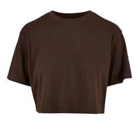 Urban Classics Women's Ladies Short Oversized Tee T-Shirt, Brown, XXXL