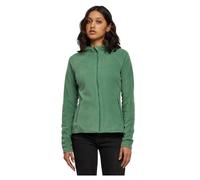 Urban Classics Women's Sweatshirt Jacket Polar Fleece Zip Hoodie for Women with Extended Back Sizes XS - 5XL, Salvia, 5X-Large