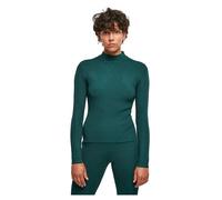 Ribbed knit turtleneck sweater for women Urban Classics GT Bleu 3XL