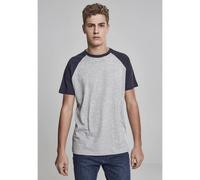 Urban Classics Men's Baseball T-Shirt, Contrast Shortsleeves T-Shirt, Sports Shirt, Crew Neck, 100% Jersey Cotton Available, Sizes: S-5XL