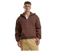 Zip-up hoodie Urban Classics Marron 4XL