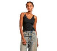 Women's lace V-neck tank top Urban Classics (x2) Noir L