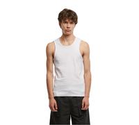 Tank top Urban Classics Ribbed (x2) Blanc S