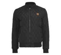 Urban Classics Men's Diamond Quilt Nylon Jacket, Black (Black 7), XXL
