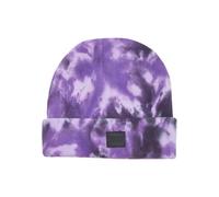Urban Classics Tie Dye Beanie Hat, Ultraviolet/Darkgrey, One Size