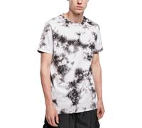 Urban Classics - Tie Dye T-Shirt white / black
