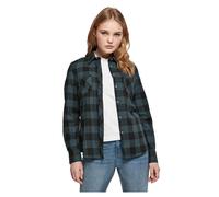 Urban Classics Turnup Checked Flanell Long Sleeve Shirt