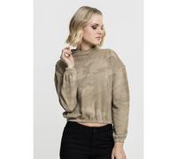 Women's T-shirt Urban Classic turtlene crew Marron S