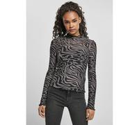 Urban Classics Turtleneck Top Aop Mesh Long Sleeve Shirt