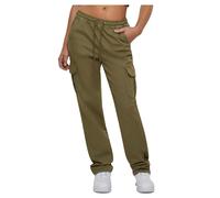 Urban Classics Twill High Waist Cargo Pants