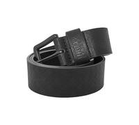 Urban Classics Unisex_Adult Fake Leather Belt, Black (Black 00007), XL