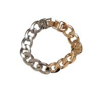 Urban Classics , Unisex Base Not a gem Bracelet, Gold/Silver, S/M - TB4857